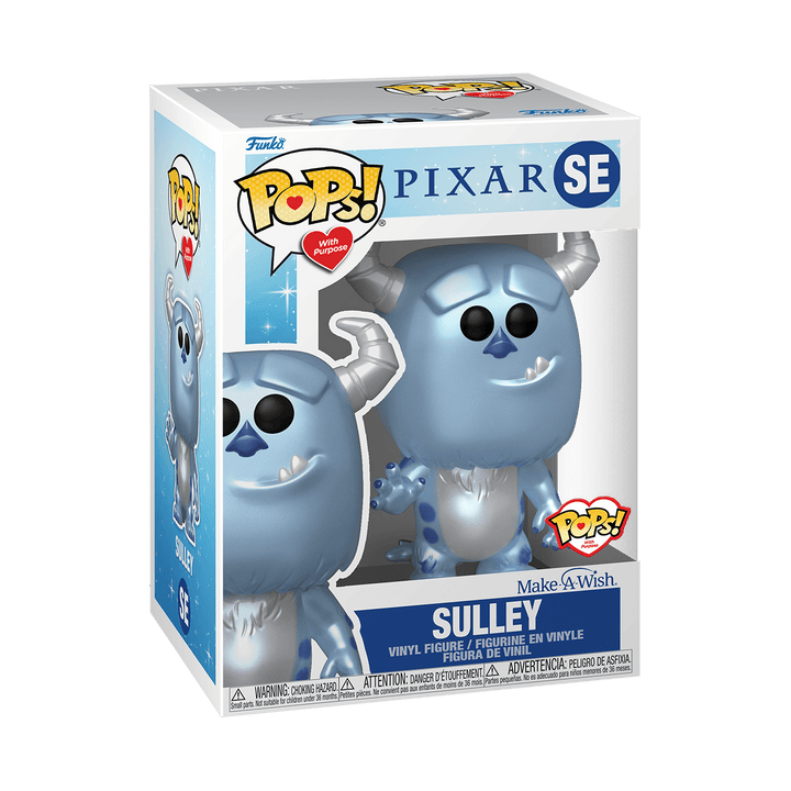 Disney Make A Wish Sulley Monsters Inc Funko Pop! Vinyl Figure