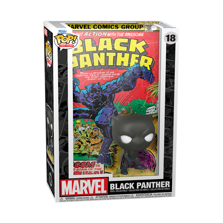 Marvel Black Panther Funko Pop! Comic Cover