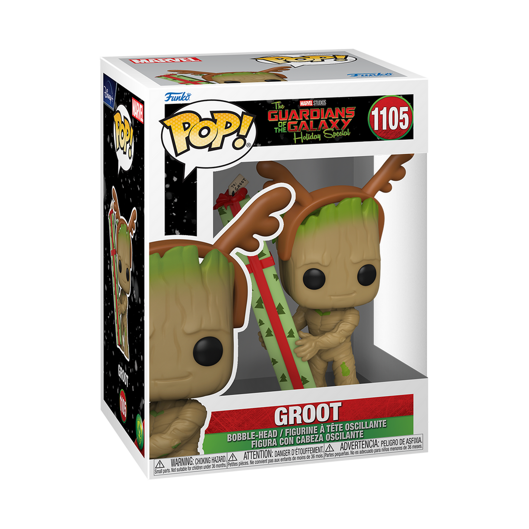 Marvel Guardians of the Galaxy Groot Holiday Special Funko Pop! Vinyl