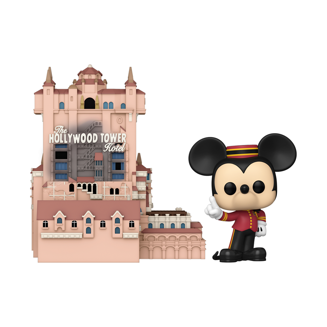 Walt Disney World 50th Mickey with Tower of Terror Funko Pop! Town –  Infinity Collectables
