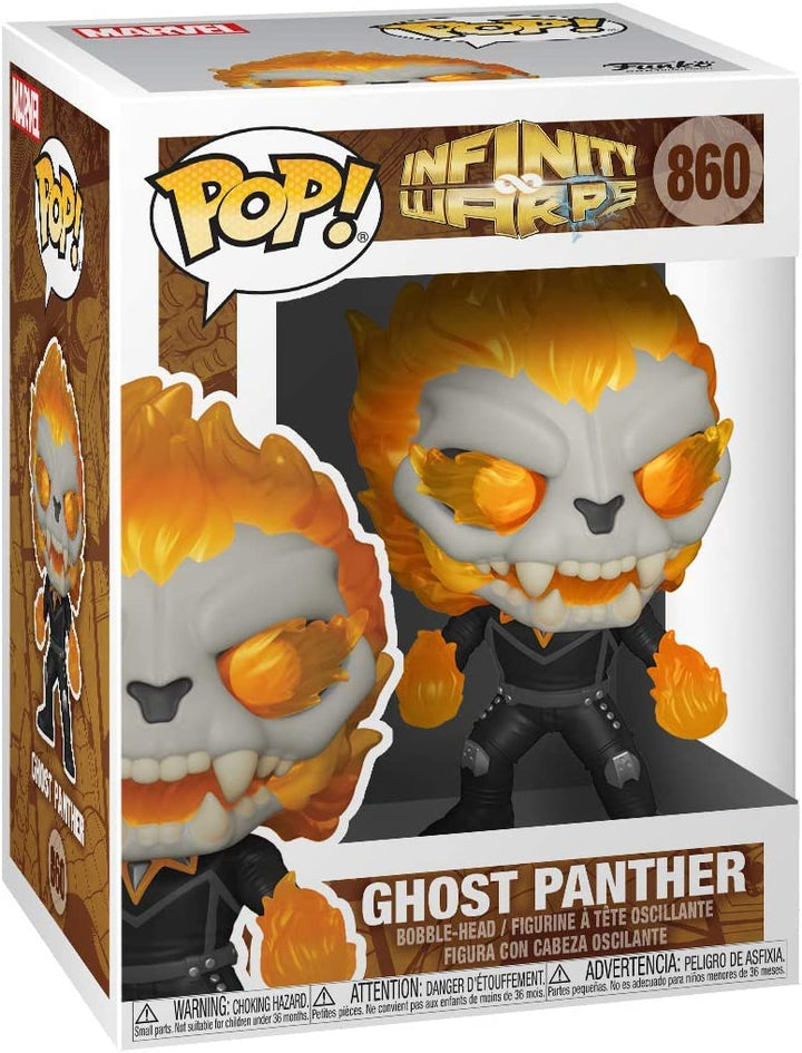 Ghost Panther Marvel Infinity Warps Funko Pop! Vinyl Figure