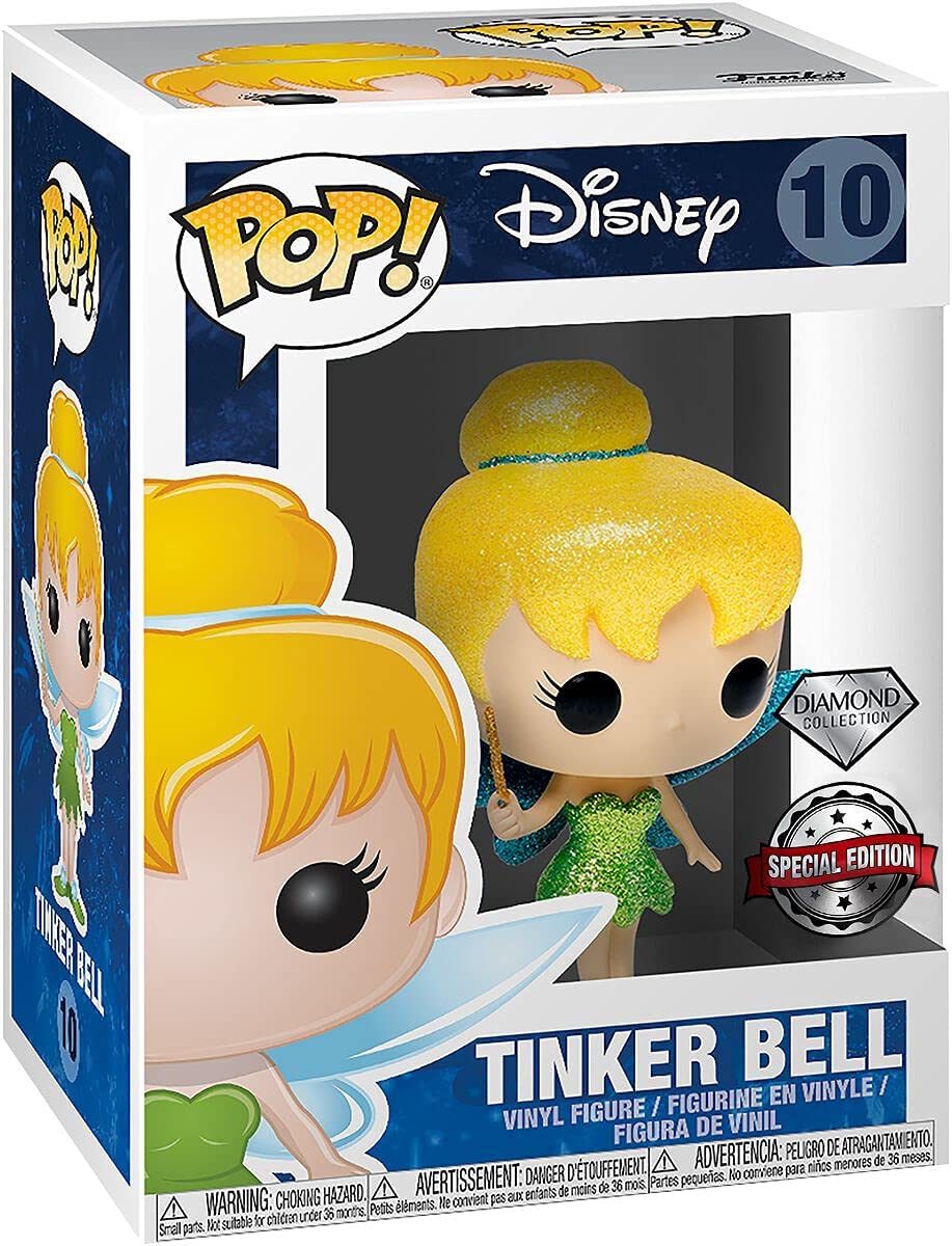 Disney Tinker Bell Diamond Collection Exclusive Pop Vinly! Figure