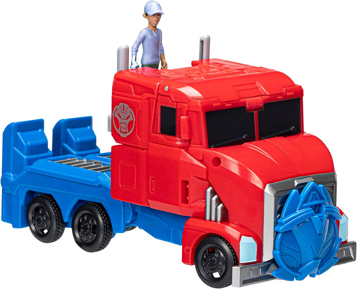 Transformers EarthSpark Spin Changer Optimus Prime & Robby Malto Action Figures