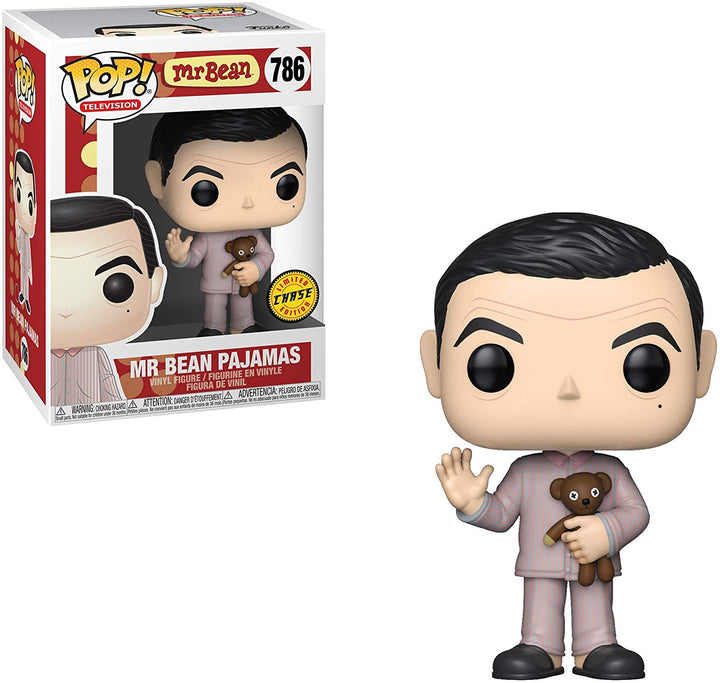 Mr. Bean in Pajamas Pop! Vinyl Figure *Chance of Chase