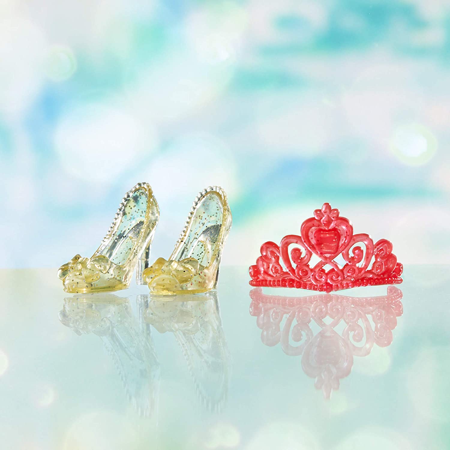 Snow white glass on sale slipper