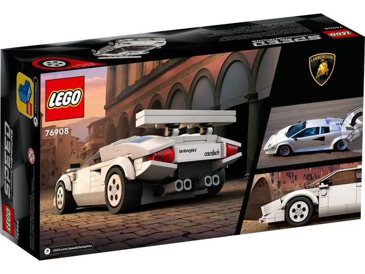 LEGO 76908 Speed Champions Lamborghini Countach Race Car