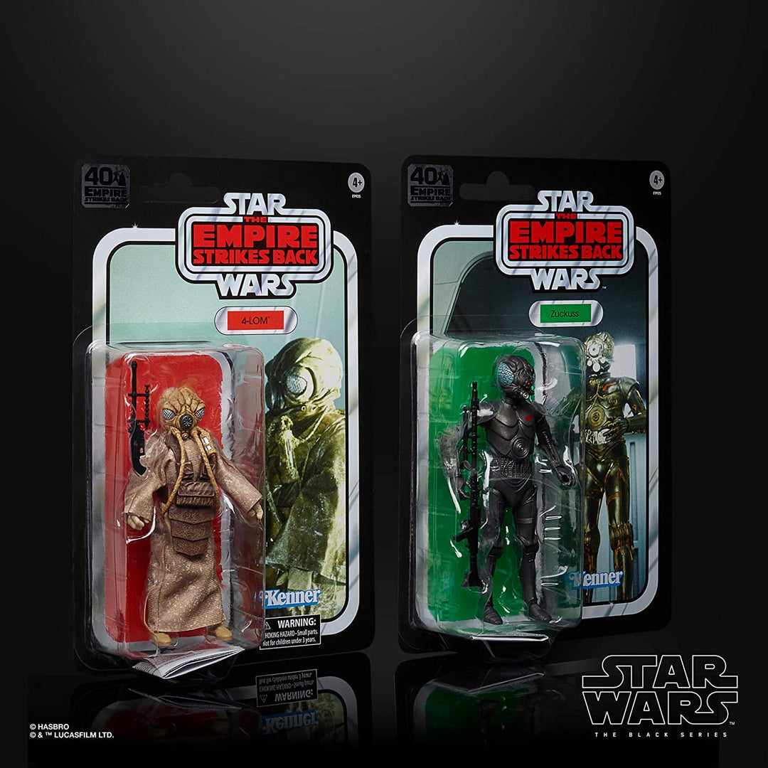 Star Wars The Black Series Zuckuss and 4-Lom 2 Pack