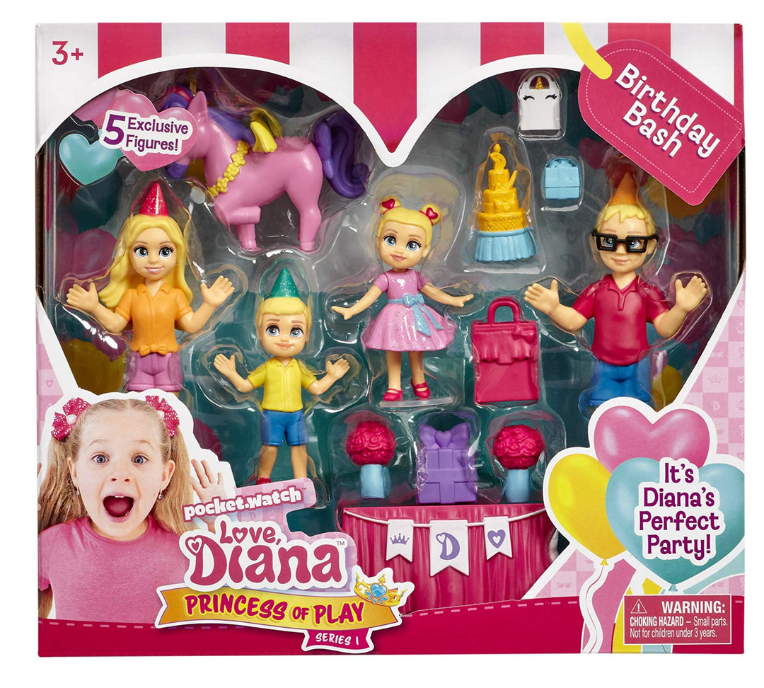 Love Diana 2.5 inch Figure Multipack - Birthday