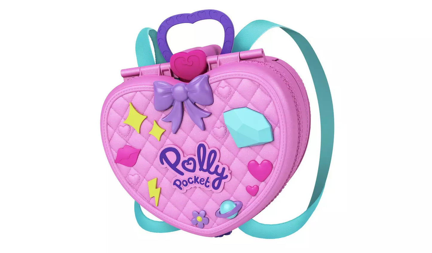 Polly Pocket Tiny Mighty Backpack Compact Playset