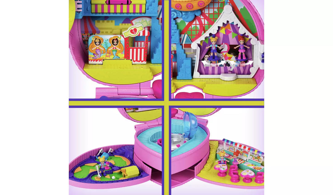 Polly Pocket Tiny Mighty Backpack Compact Playset
