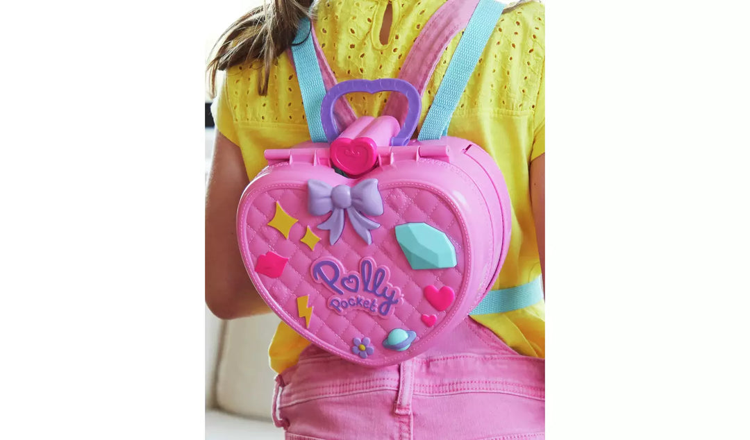 Polly Pocket Tiny Mighty Backpack Compact Playset