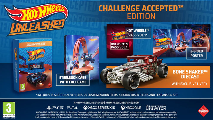 Hot Wheels Unleashed  Challenge Accepted Edition PS4 Console Games