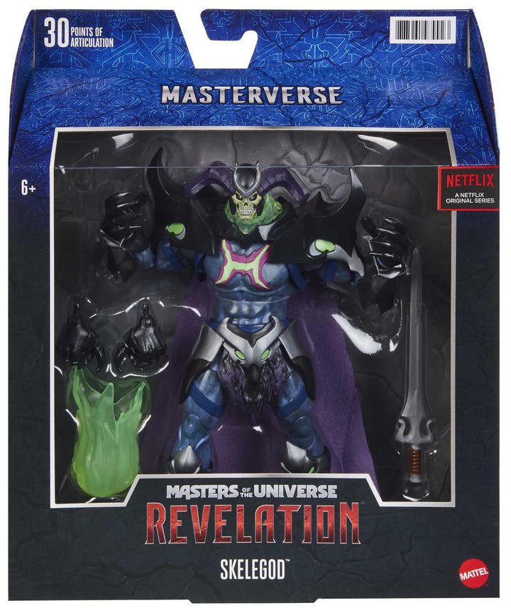 Masters Of The Universe Masterverse Power Of Grayskull Skeletor 9 Inch Battle Action Figure