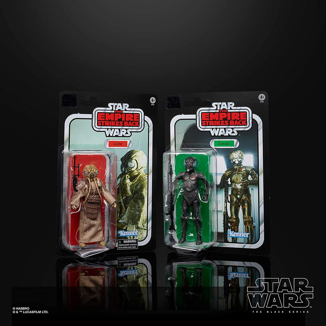 Star Wars The Black Series Zuckuss and 4-Lom 2 Pack