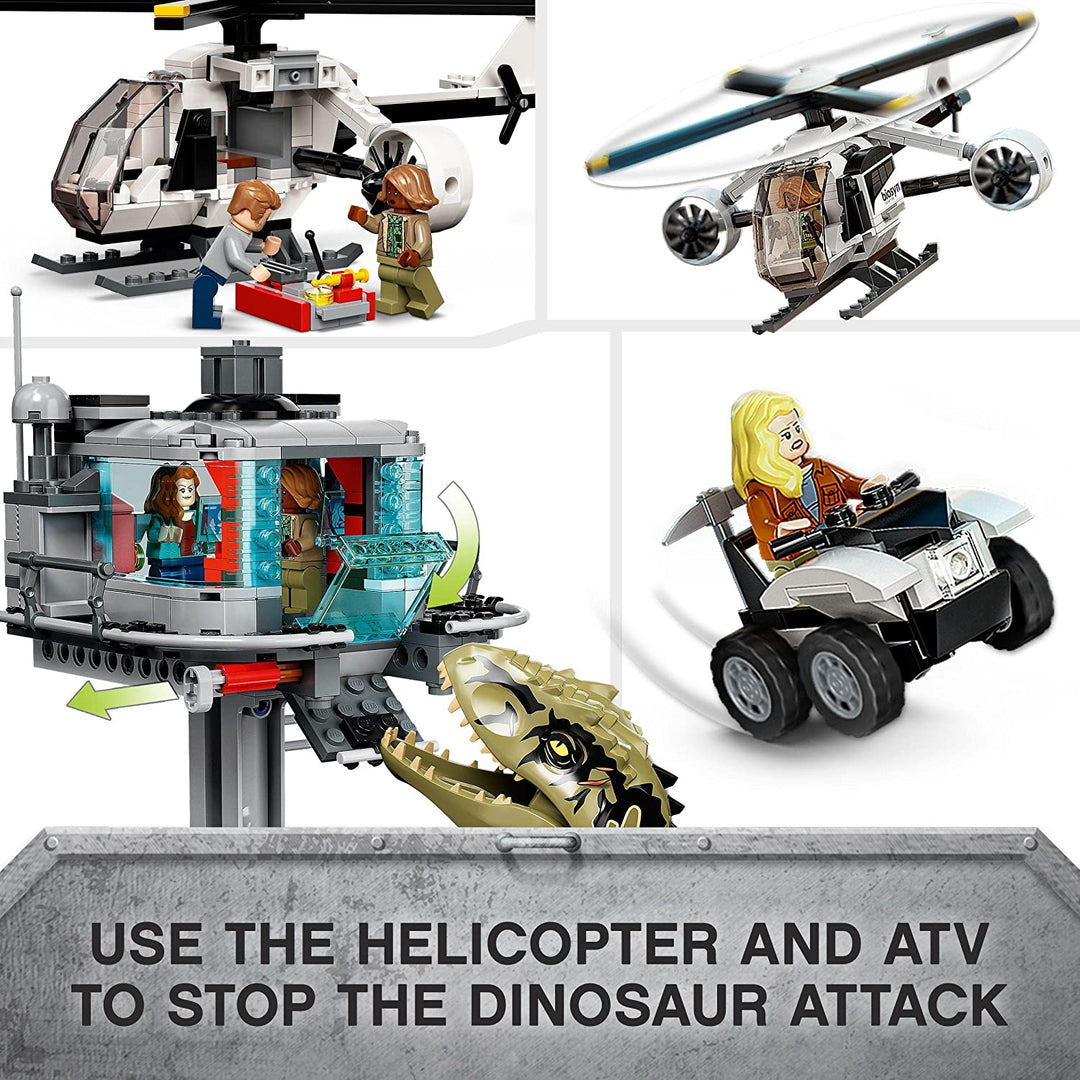 LEGO 76949 Jurassic World Giganotosaurus Attack Dinosaur Set
