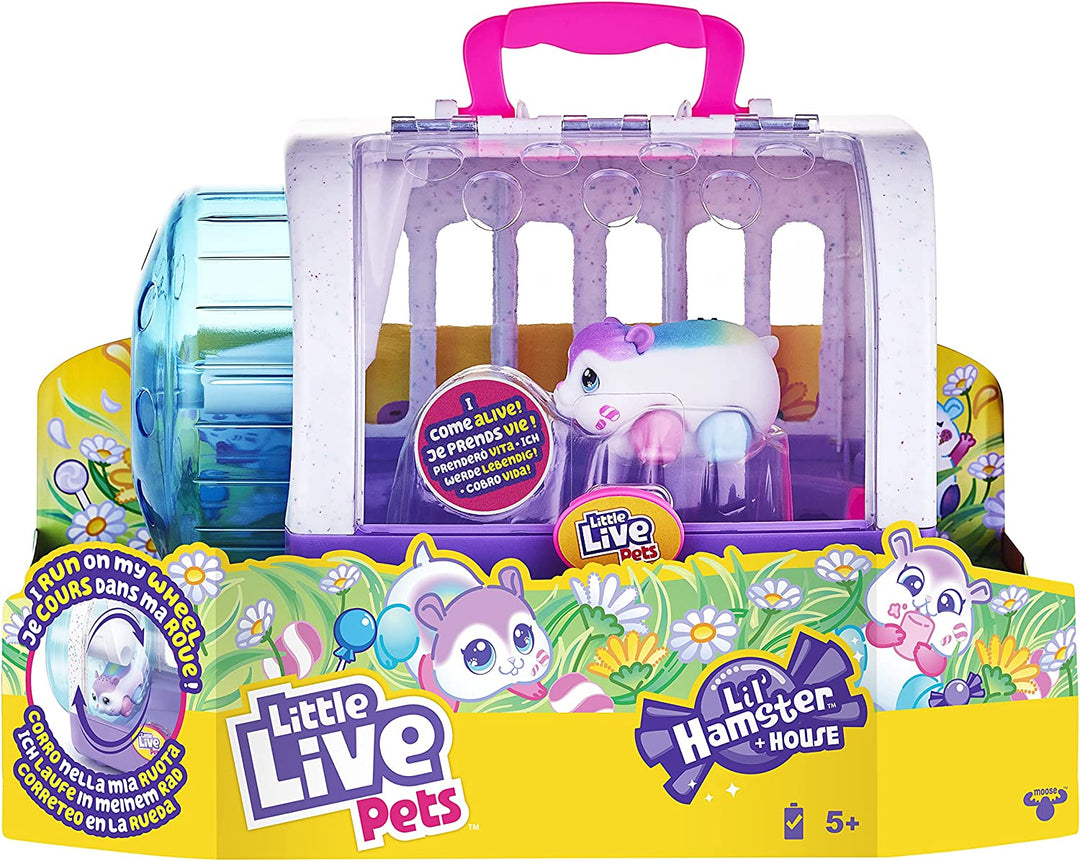 Little Live Pets Lil' Hamster & House Playset