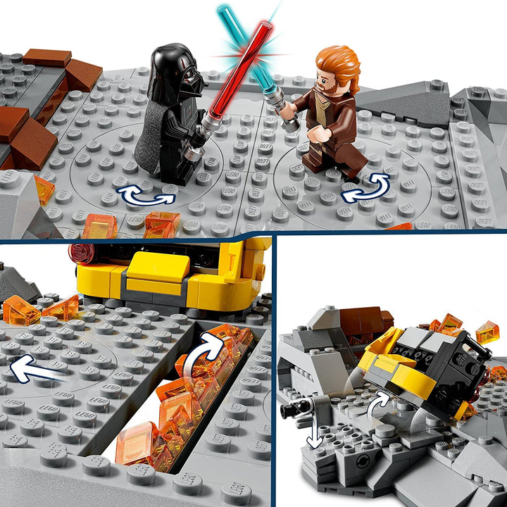 LEGO 75334 Star Wars Obi-Wan Kenobi vs. Darth Vader Set