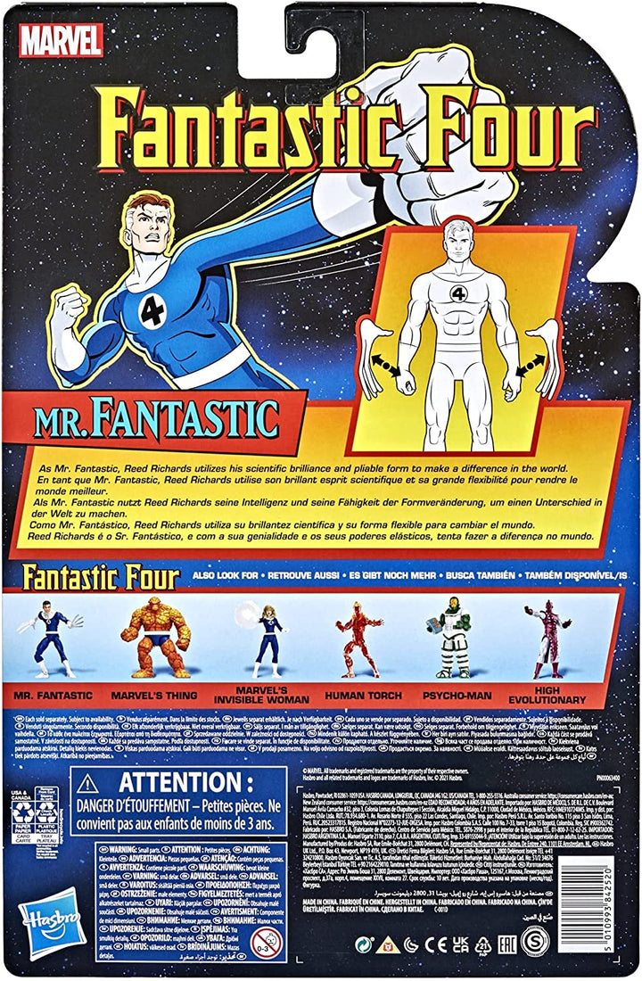 Hasbro Marvel Legends Series Retro Mr. Fantastic Action Figure
