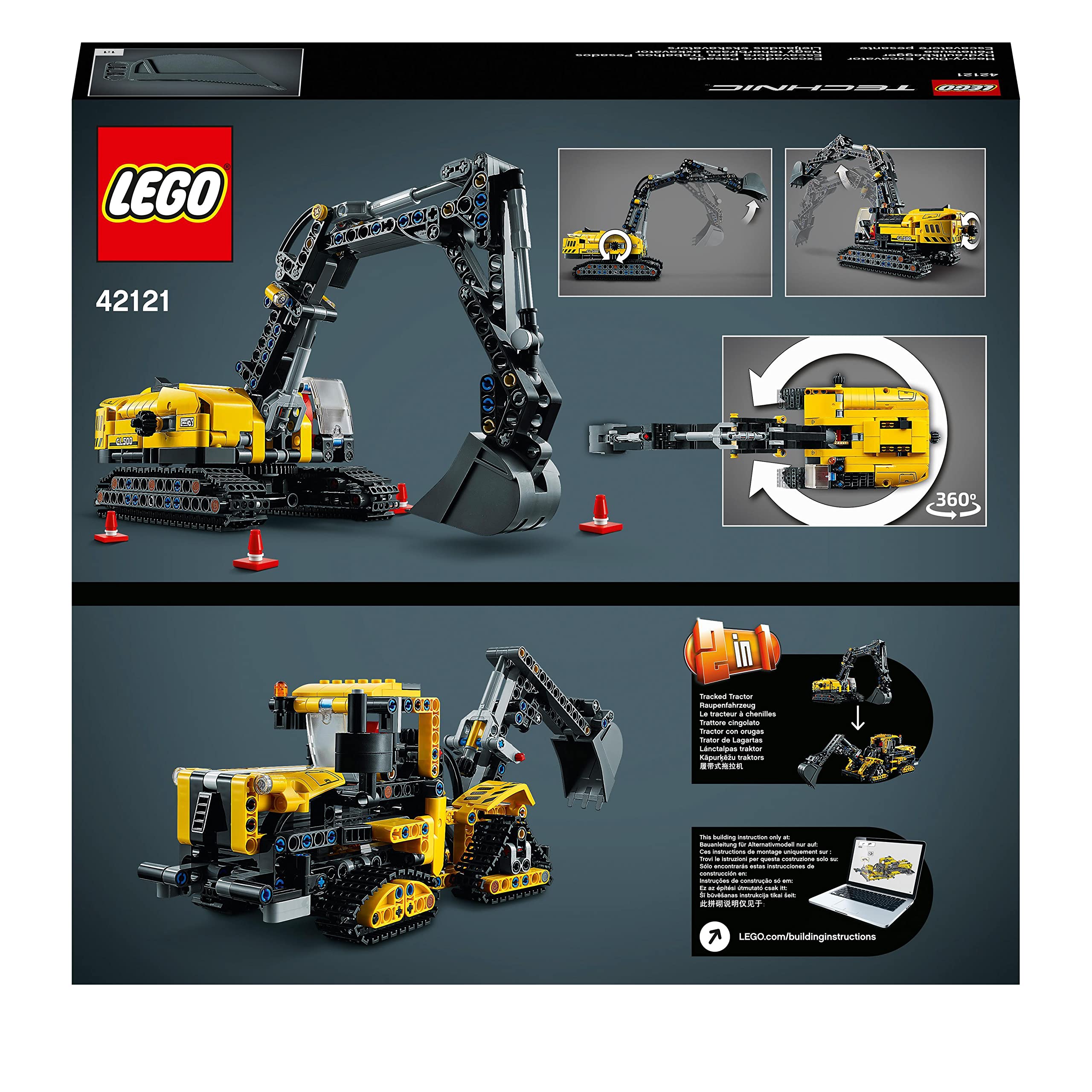 Lego discount 42121 instructions