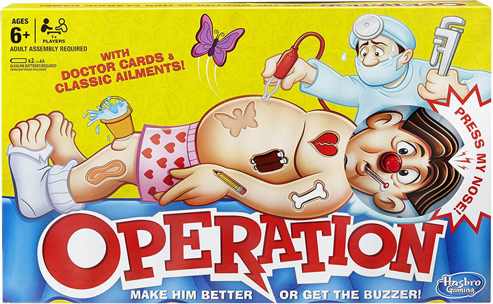 Classic Operation Electronic Board Game