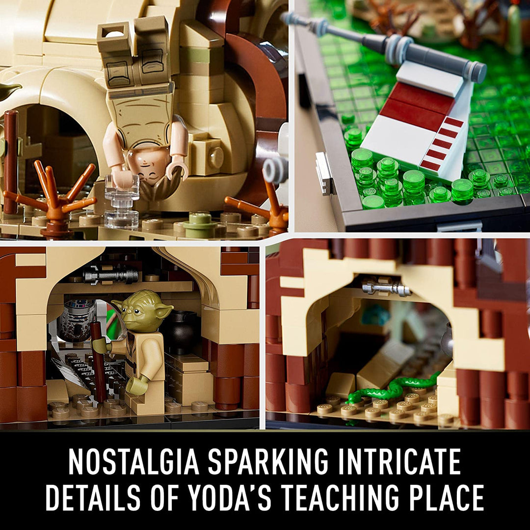 LEGO 75330 Star Wars Dagobah Jedi Training Diorama Set