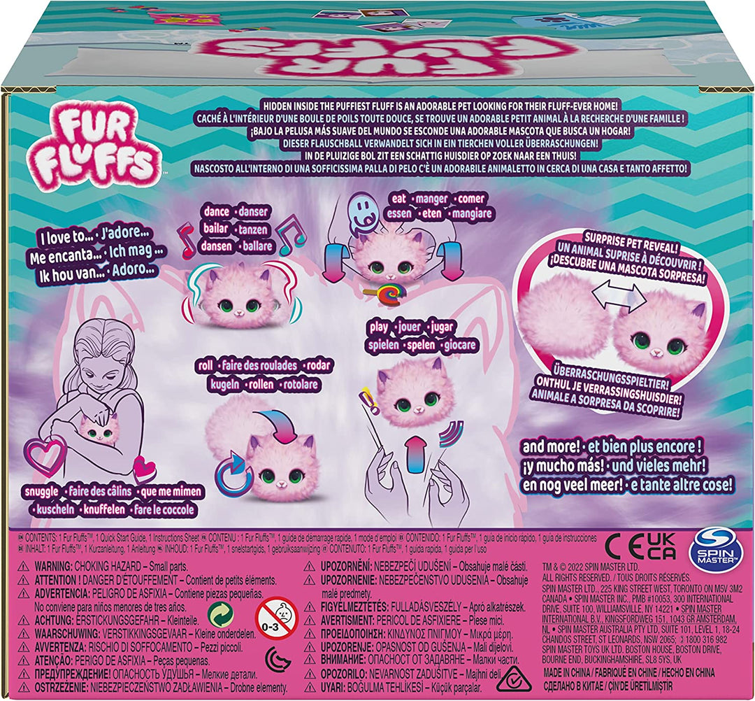 Fur Fluffs Interactive Pet Purr ‘n Fluff Kitty