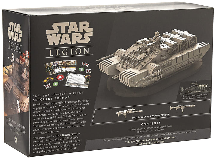Star Wars: Legion - TX-225 GAVw Occupier Combat Assault Tank Unit Expansion