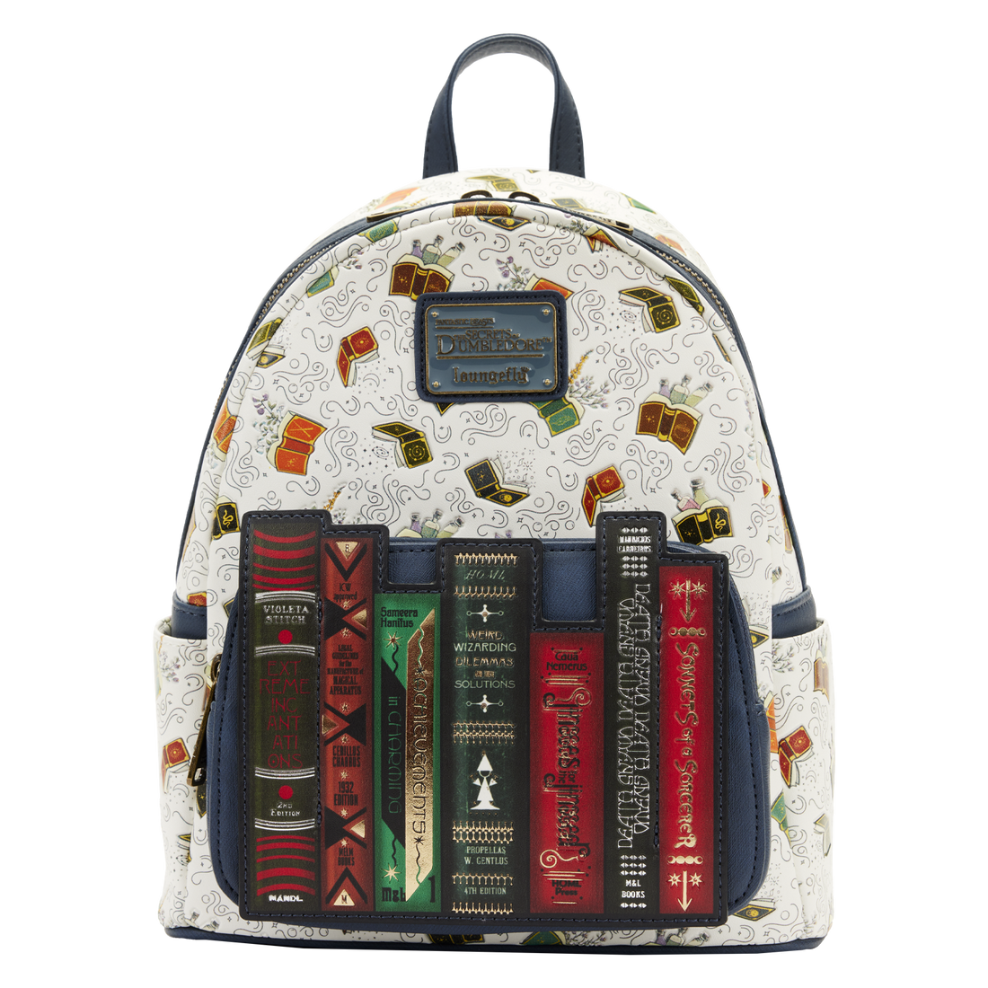 Loungefly Fantastic Beasts Magical Books Mini Backpack