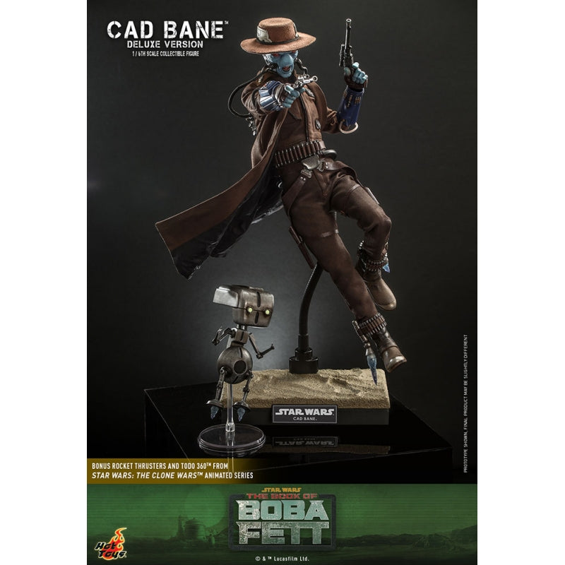 Hot Toys Star Wars 1/6 Scale The Book of Boba Fett Action Figure - Cad Bane (Deluxe Version)
