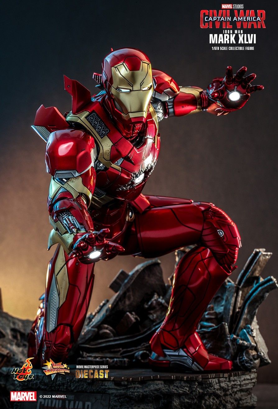 Hot Toys 1:6 Scale Captain America:Civil War - Iron Man Mark XLVI *Exclusive