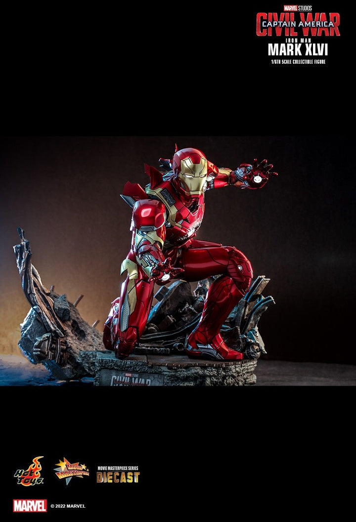 Hot Toys 1:6 Scale Captain America:Civil War - Iron Man Mark XLVI *Exclusive