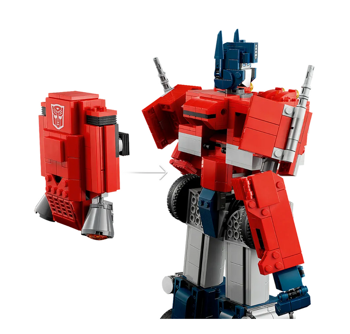 LEGO 10302 Icons Optimus Prime, Transformers Robot Model Set