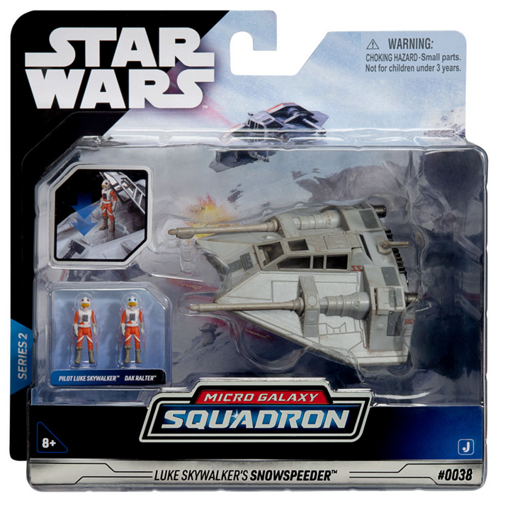 Star Wars Micro Galaxy Squadron Luke Skywalker`s Snowspeeder