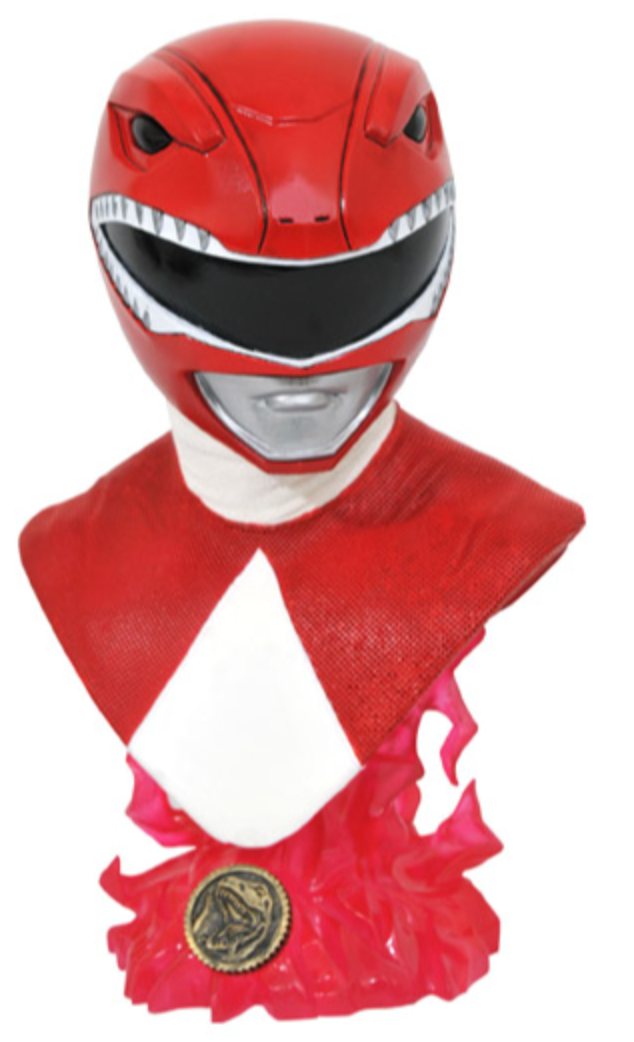 Mighty Morphin Power Rangers Red Ranger 1/2 Scale Limited Edition Bust ...