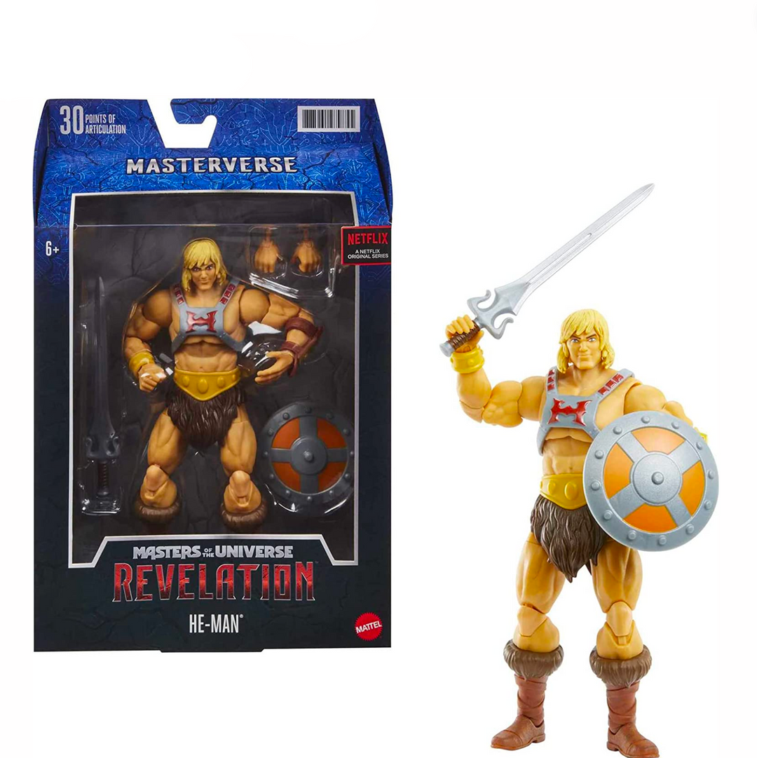 Masters of the Universe Masterverse Revelation He-Man & Skeletor Action Figure Bundle