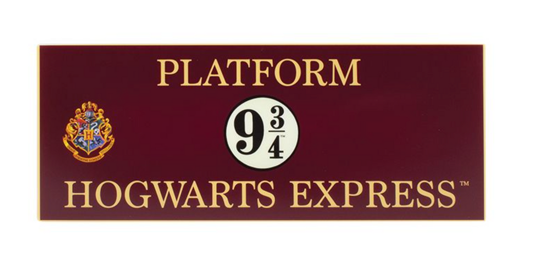 Official Harry Potter Hogwarts Express Logo Light