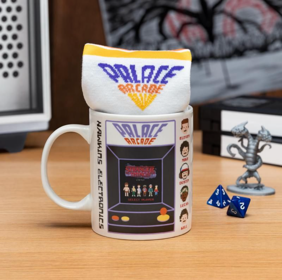 Official Stranger Things Palace Arcade Gift Set