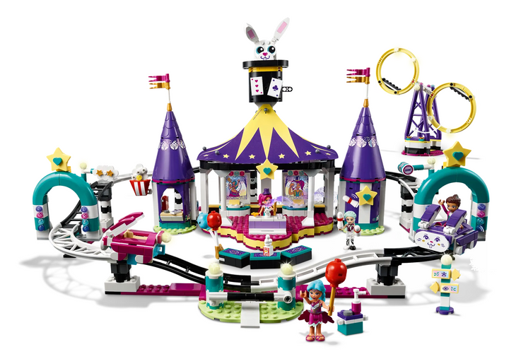 LEGO Friends 41685 Magical Funfair Roller Coaster Playset