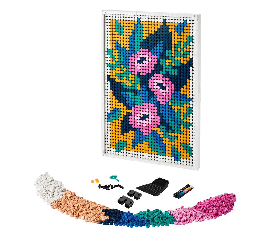 LEGO 31207 Art Floral Art 3-in-1 Flowers Crafts Set