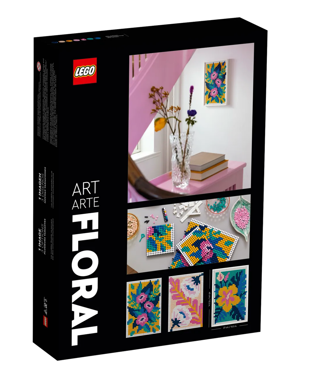 LEGO 31207 Art Floral Art 3-in-1 Flowers Crafts Set