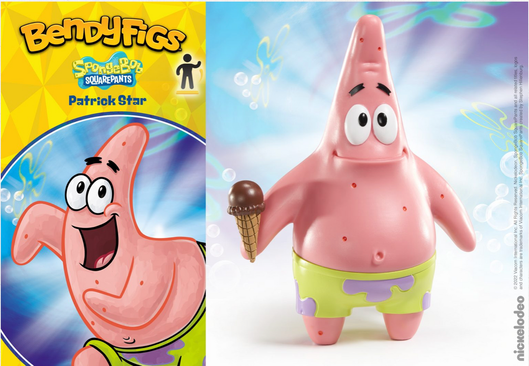 Patrick Star Spongebob Bendyfigs Figure