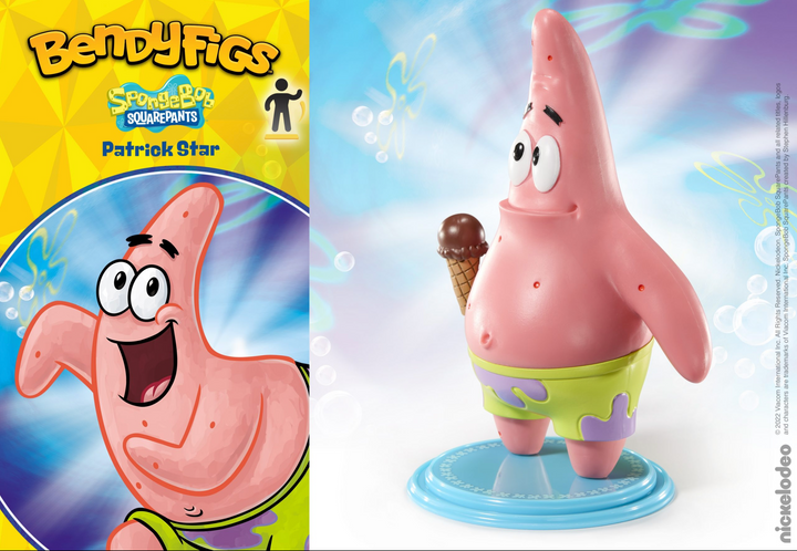 Patrick Star Spongebob Bendyfigs Figure