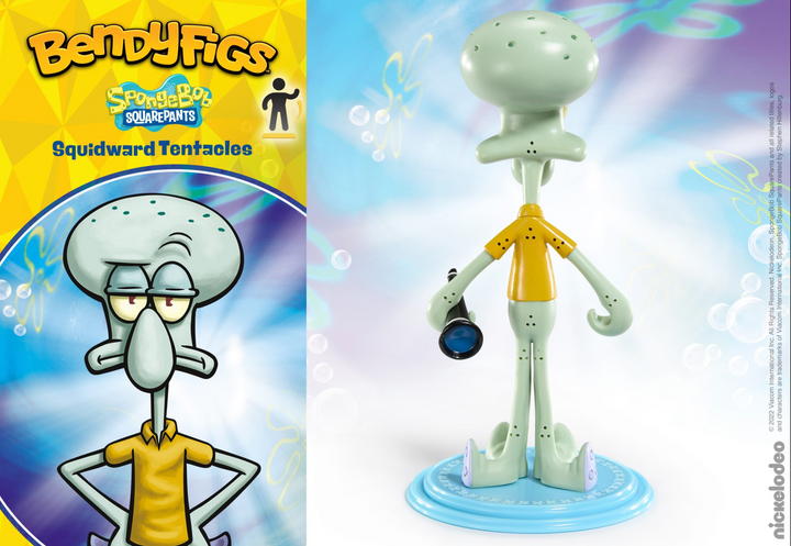 Squidward Tentacles SpongeBob Bendyfigs Figure
