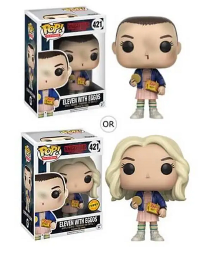 Stranger Things Eleven With Eggos Funko Pop! Vinyl (Chance of Chase)