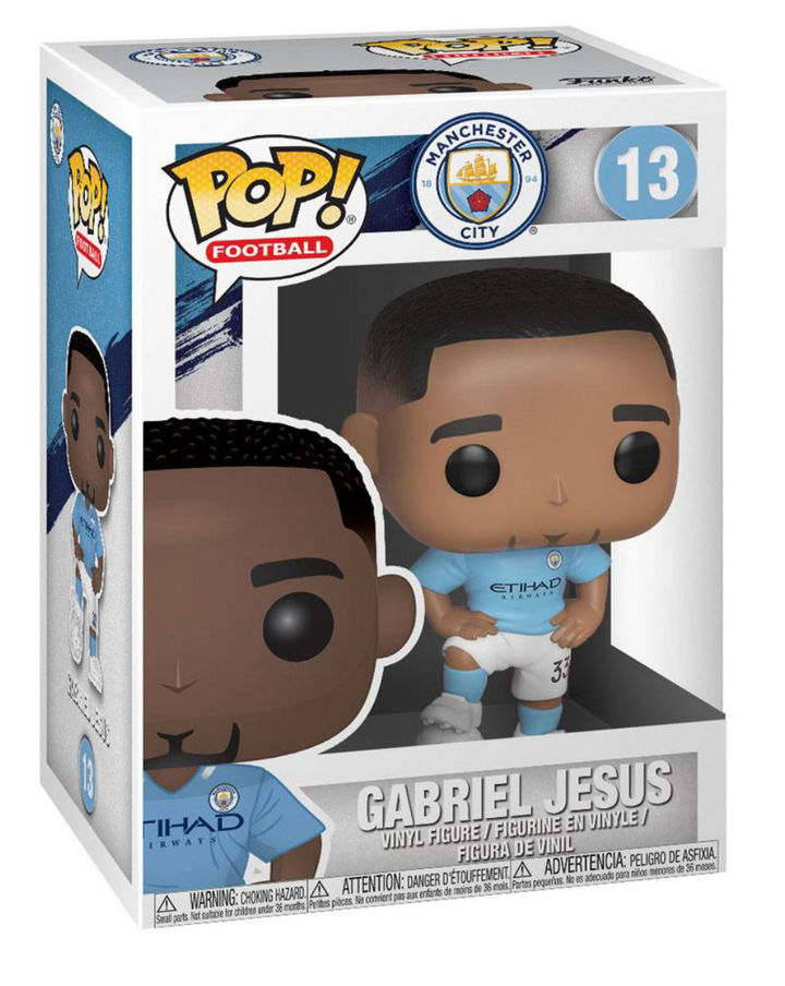 Manchester City FC Gabriel Jesus Funko Pop! Vinyl Figure