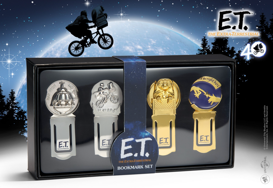 E.T. The Extra-Terrestrial Metal Bookmarks Set