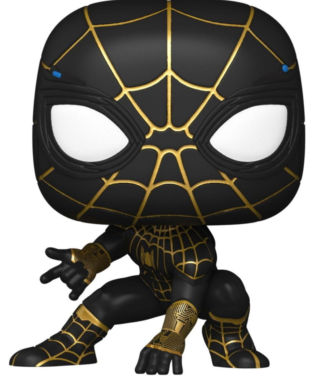 Spider-Man No Way Home Spider-Man (Black & Gold Suit) 10" Jumbo Sized Funko Pop! Vinyl Figure