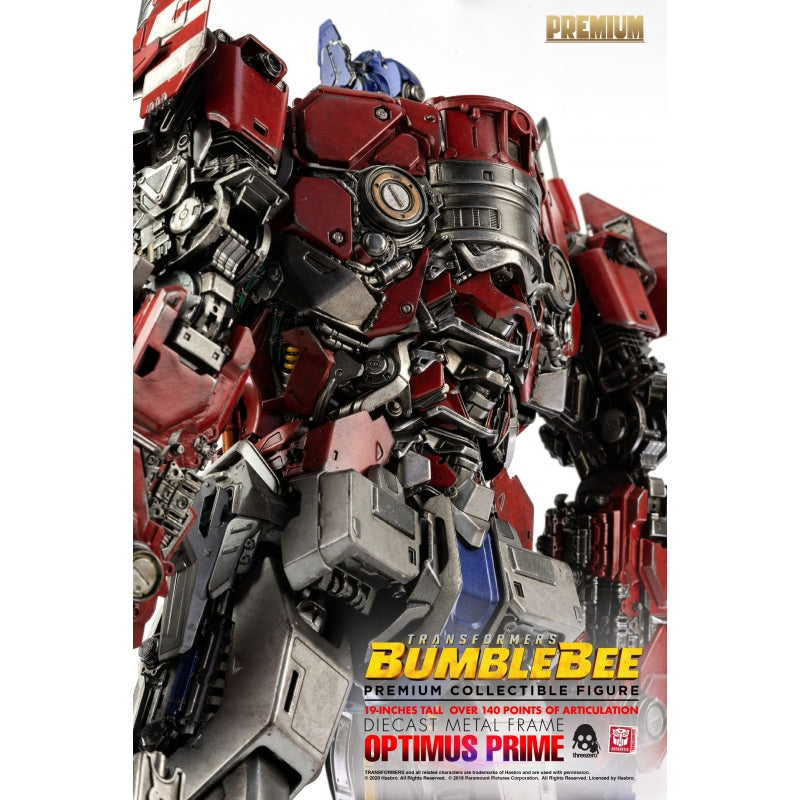 Threezero Transformers Bumblebee Movie Optimus Prime Premium Figure