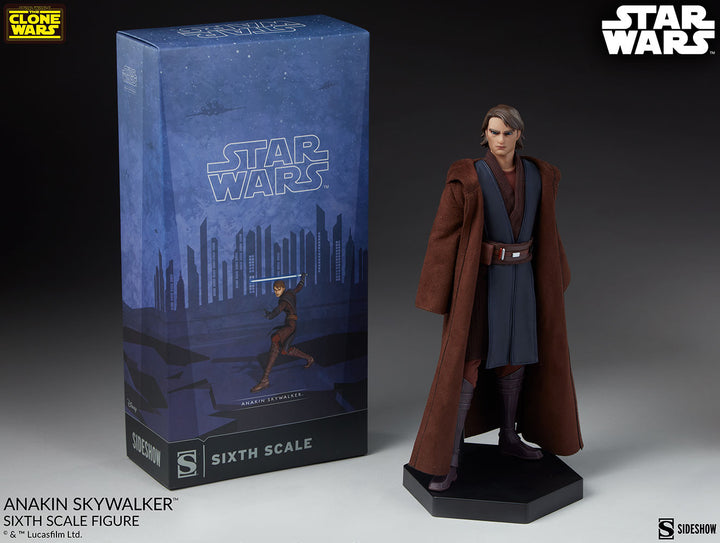 Sideshow Star Wars The Clone Wars Action Figure 1/6 Scale Anakin Skywalker