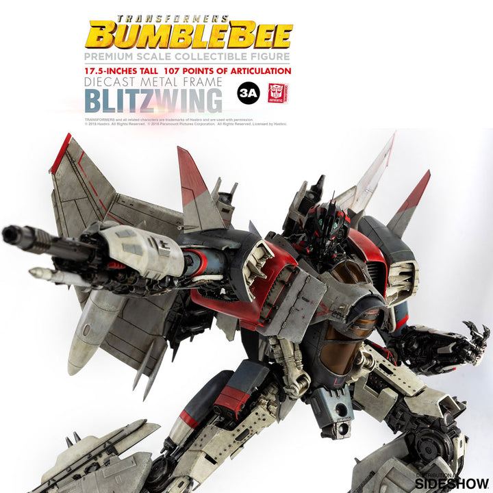 ThreeZero Transformers Blitzwing Premium Scale Action Figure